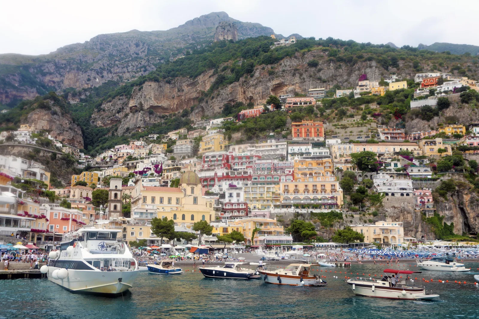 From Naples: Amalfi and Positano Boat Tour with Free Time