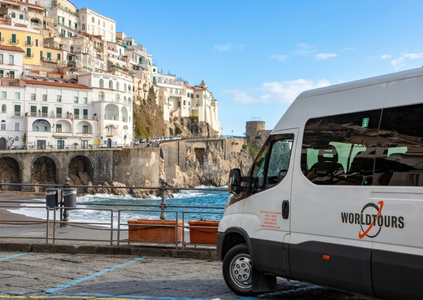 Positano, Amalfi & Ravello Premium Tour from Naples